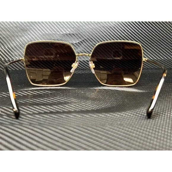 Dolce & Gabbana Gold Square 57mm Sunglasses